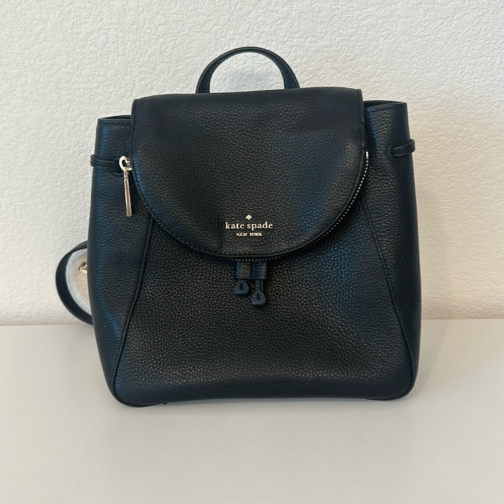 Kate Spade pebbled leather backpack
